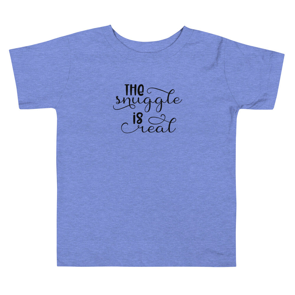 The Snuggle is Real Toddler Short Sleeve Tee